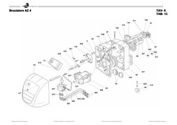 Bruciatore AZ 4 TAV- 8 TAB- 13 Bruciatore AZ 4 TAV- 8 ... - Joannes