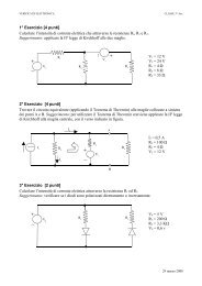 teoremi fondamentali e circuiti non lineari - Adriani Home Page