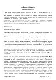 La danza della realtÃ  - Adriani Home Page - Altervista