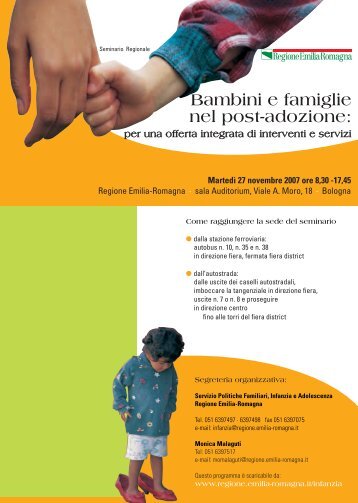 Bambini e famiglie nel post-adozione: per una ... - Le Radici e le Ali