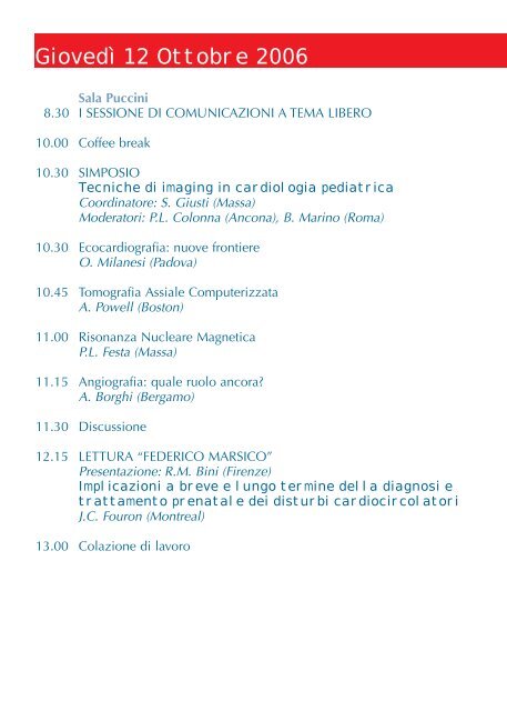 XXXVI Congresso Nazionale SICP