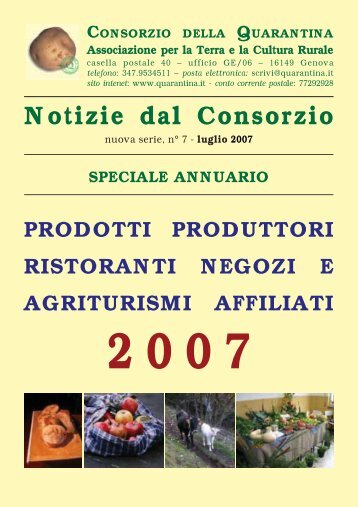 2007 luglio - Consorzio della Quarantina