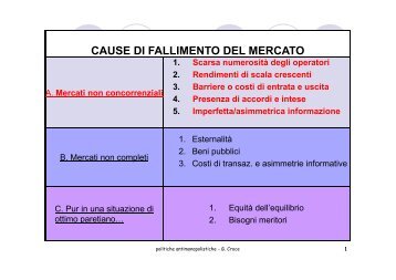 (Microsoft PowerPoint - 2-politiche antimonopolistiche ... - Dipecodir.it