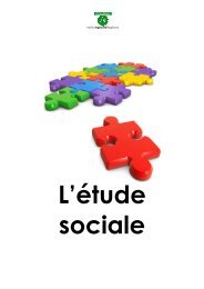 DOSSIER ETUDE SOCIALE impaginato - Institut Agricole RÃ©gional