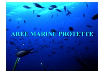 aree marine protette.pdf - Dipartimento di Biologia