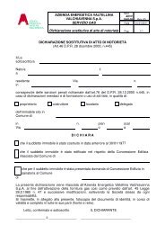 Dichiarazione Sostitutiva Di Atto Di Notorietã Comune Albenga
