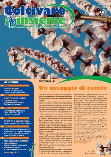 APRILE - Cooperativa Agricola di Legnaia