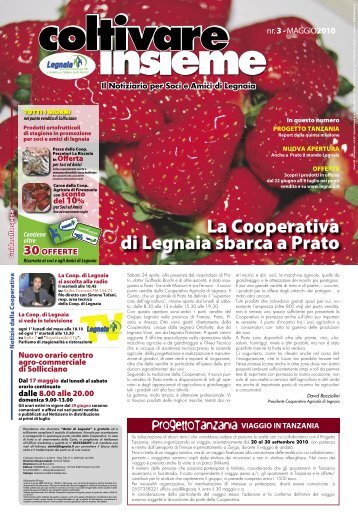 Numero 3 - Maggio - Cooperativa Agricola di Legnaia