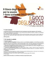 Proposte scuole_2012.pdf - Il gioco degli specchi