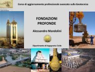 Prof. Alessandro Mandolini - Fondazioni profonde Introduzione