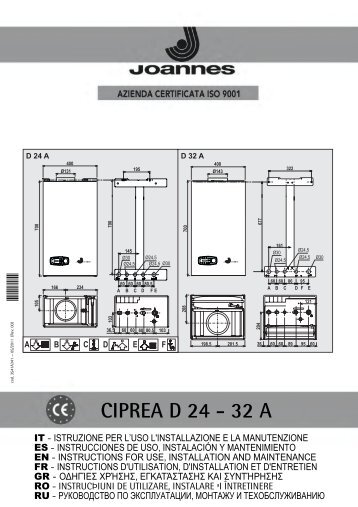 CIPREA D 24 - 32 A - Joannes