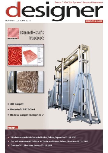 Robotuft plug-in - Booria CAD/CAM Systems