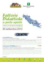 Fattorie didattiche a porte aperte