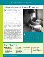 Early Language and Literacy Development - TATS