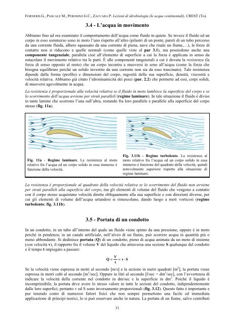 3 - IL FLUIDO ACQUA 3.1 - La pressione dell'acqua - Crestsnc.it