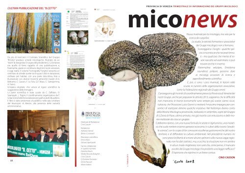 Miconews - settore agricoltura - Provincia di Venezia