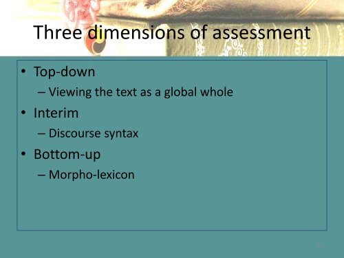 Top-down measures in 7th grade writing: the effects of genre and SES