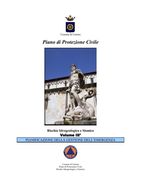 Piano di Protezione Civile - Comune di Carrara