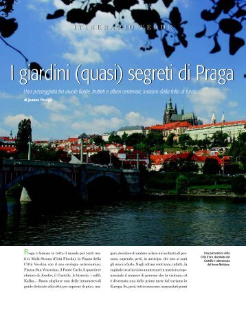 I giardini (quasi) segreti di Praga - Jeanne Perego