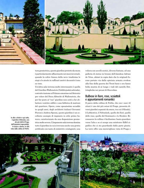 I giardini (quasi) segreti di Praga - Jeanne Perego