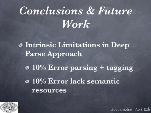 VENSES - A Linguistically-Based System for ... - UniversitÃ  Ca