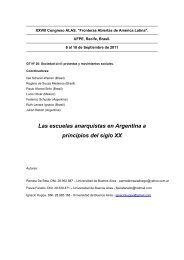 Las escuelas anarquistas en Argentina a principios del siglo XX