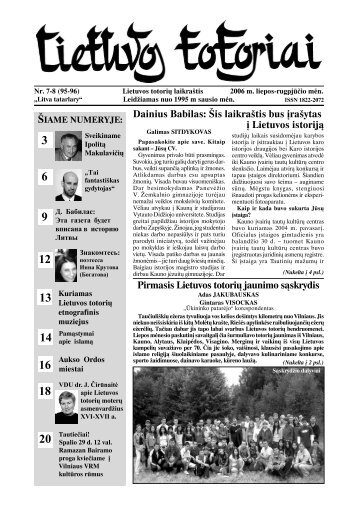 Lietuvos totoriai Nr. 96