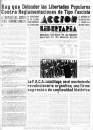 1940, noviembre. - Federacion Libertaria Argentina