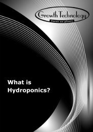 What is Hydroponics? - Growth Technology