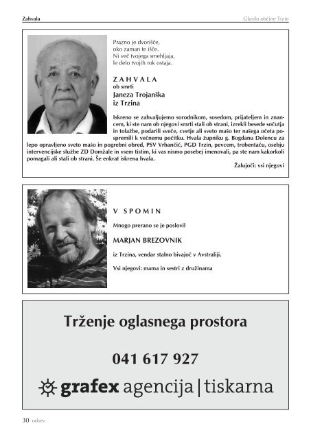 Julij 2013 - ObÄina Trzin