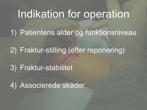 Distale radius frakturer