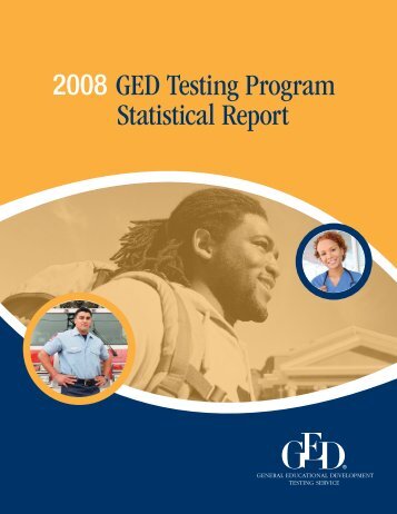 2008 GED Testing Program Statistical Report (PDF)