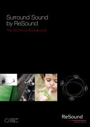 Surround Sound by Resound - The Technical Background