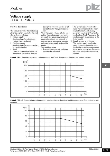 System description - Pilz GmbH & Co.