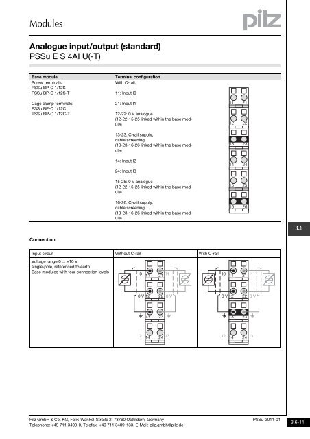 System description - Pilz GmbH & Co.