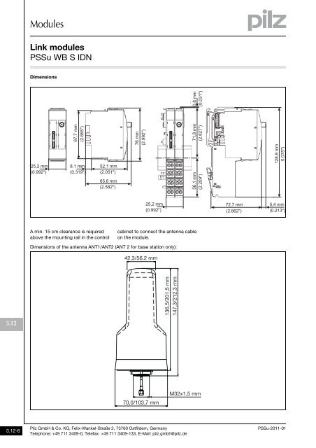 System description - Pilz GmbH & Co.