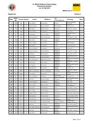 Auswertung der GAG 2012 der Klasse 4