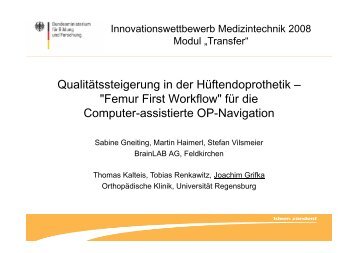 Download Statement (378 KB) - Innovationsforum Medizintechnik 2010