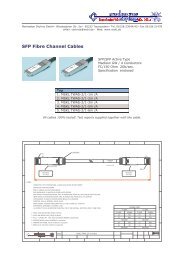 SFP Fibre Channel Cables - Manhattan Skyline GmbH