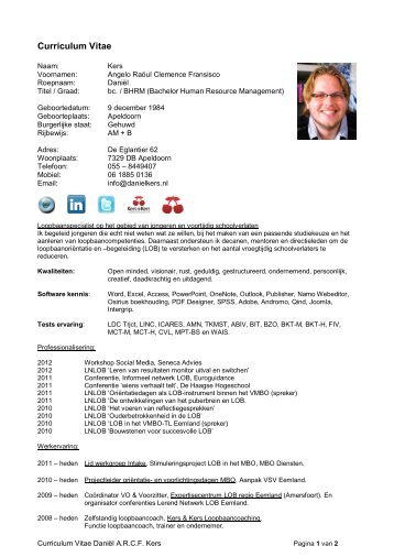 Curriculum Vitae