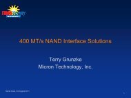 400 MT/s NAND Interface Solutions - Micron