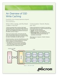 An Overview of  SSD Write Caching (pdf) - Micron