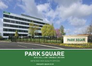 Park Square Brochure - Orbit Developments