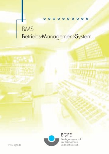 BMS Betriebs-Management-System - M/S VisuCom GmbH