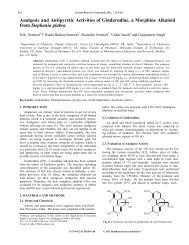 Analgesic and Antipyretic Activities of Gindarudine, a Morphine ...