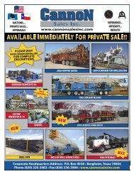 Current Private Brochure - Cannon Sales Inc.