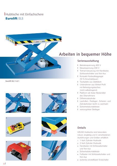 Eurolift ELS ELD ELT - HZK