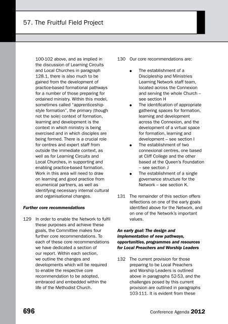 Agenda Volume 3 - Methodist Conference