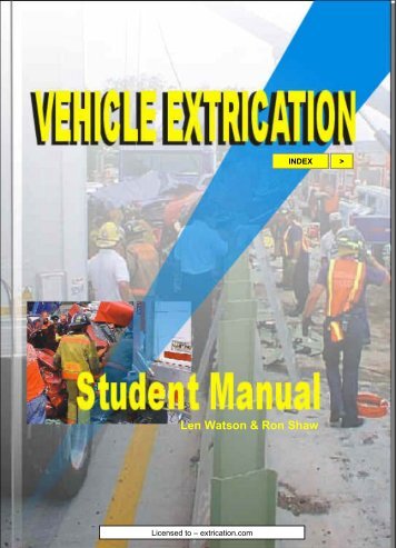 VEHICLE EXTRICATION - Students Manual - OAIRE