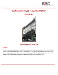 GILLINGHAM HOUSE, 38-44 GILLINGHAM STREET ... - H2so.com